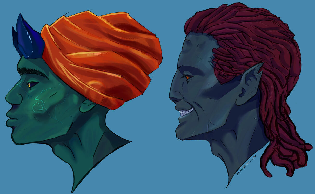 Gift art - private worldbuilding project